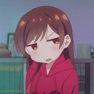 ❤️ Anime, Fille, Dessin animé, Chibi, Mignon, Manga whatsapp sticker