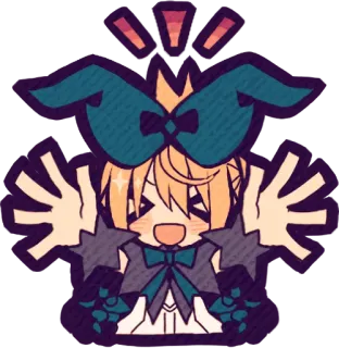 👐 anime, manga, cute, kawaii, character, sticker, illustration telegram sticker