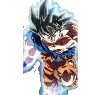 👊 Goku Dragon Ball goku, dragon ball, anime, manga, saiyan, super saiyan, ultra instinct telegram sticker