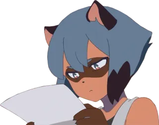 📖 Michiru Kagemori BNA: Brand New Animal Anime, Tanuki, Ragazza, BNA, Brand New Animal, Michiru, Kagemori telegram sticker
