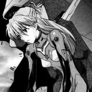 👾 Asuka Langley Soryu Neon Genesis Evangelion anime, manga, character, eva, asuka, evangelion telegram sticker