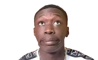 🙄 Khaby Lame Meme, Khaby, Scemo, Espressione, Sarcastico, Divertente whatsapp sticker
