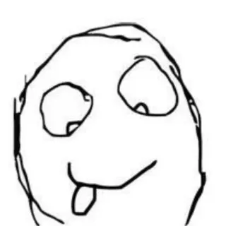 🙂 Derp Rage Comics telegram sticker