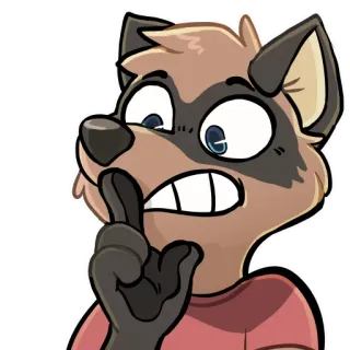 Radicoon! telegram stickers