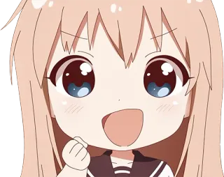 😄 Chica anime, Chibi, Lindo, Dibujos animados telegram sticker