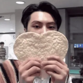 💔 persoon, man, hart, eten, tortilla, koreaans whatsapp sticker