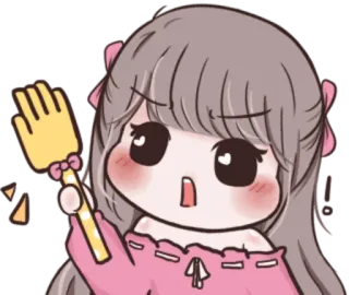 😡 アニメ, 女の子, 可愛い, 怒り, 表情豊か, アニメーション telegram sticker