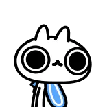 🤩 Chibi white cat telegram sticker