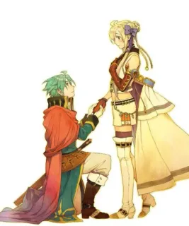 🤔 Anime, Para, Romans, Miłość, Fantasy, Męski, Żeński telegram sticker