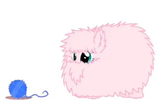 🤯 pony, cartoon, cute, fluffy, yarn telegram sticker