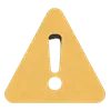 ⚠️