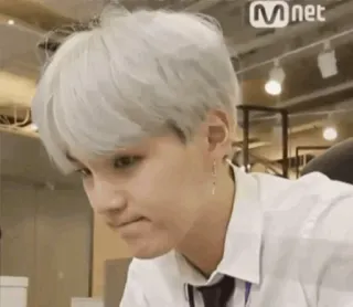 😐 Suga kpop, idol, singer, min yoongi, bts, korean telegram sticker
