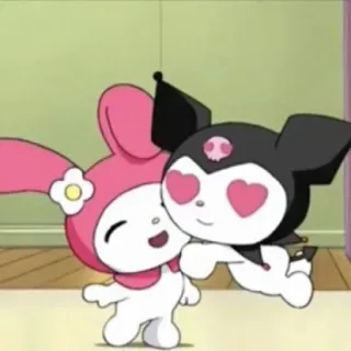 🤗 My Melody My Melody, Sanrio, Desenho animado, Kawaii, Anime, Fofo whatsapp sticker