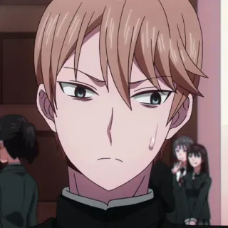 😥 Miyuki Shirogane Kaguya-sama: Love Is War Anime, Charakter, Schüler, Ernst, Kaguya-sama, Shirogane, Miyuki telegram sticker