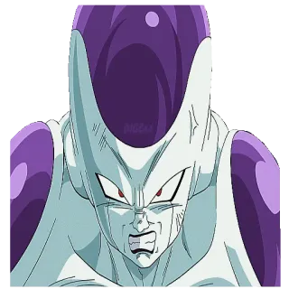 😠 Frieza Dragon Ball Anime, Dragon Ball, Freezer, Villano, Malvado telegram sticker