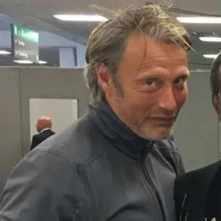 😈 Mads Mikkelsen 俳優, 有名人, ポートレート, 男性, 男 telegram sticker