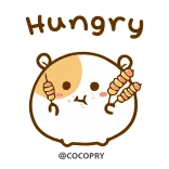 Hamster Bean 🐹@MochaStickers telegram stickers