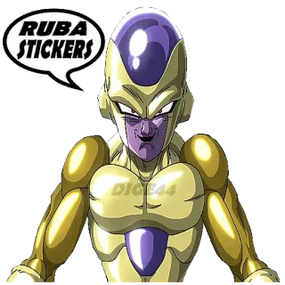 💰 Frieza Dragon Ball RUBA STICKERS Frieza, Dragon Ball, anime, sticker telegram sticker