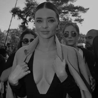 🌬 Miranda Kerr Model, Promi, Mode, Frau, Porträt telegram sticker