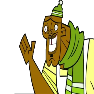 👋 Lightning Total Drama éclair, Total Drama, personnage, dessin animé, hiver, chapeau, écharpe whatsapp sticker