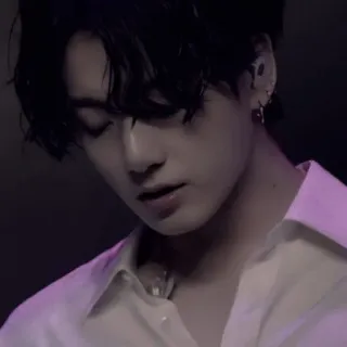⛓ man, person, portrait, male, kpop, singer telegram sticker