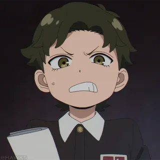 ⚜️ Emile Elman Spy × Family Anime, Spy x Family, Emile Elman, Wütend telegram sticker