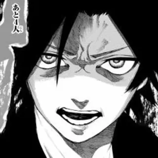 😠 あと4人 anime, manga, expression, angry telegram sticker