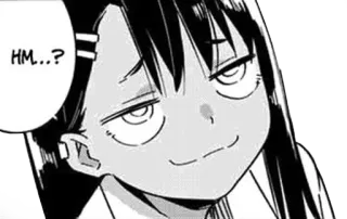 🙂 Nagatoro Don't Toy With Me, Miss Nagatoro HM...? Anime, Manga, Nagatoro, petulante, molestando, Miss Nagatoro telegram sticker