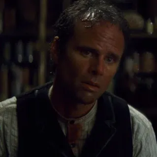 🎗 Walton Goggins aktor, mężczyzna, portret, poważny, western telegram sticker
