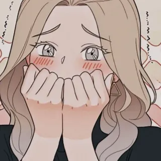 🌟 Dibujo animado, Ilustración, Mujer, Mujer, Anime whatsapp sticker