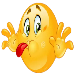 👅 Emoji, Dibujo animado, Cara, Lengua, Expresión telegram sticker
