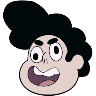 😃 Steven Steven Universe 만화, 스티븐 유니버스, 스티븐, 캐릭터, 애니메이션 telegram sticker