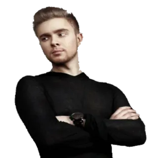 😮 uomo, ritratto, persona, maschio, stile, moda telegram sticker
