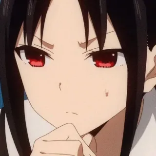 💈 Kaguya Shinomiya Kaguya-sama: Love Is War anime, manga, kaguya-sama, kaguya shinomiya, cute, character, cartoon telegram sticker
