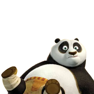 😙 Po Kung Fu Panda Panda, Dibujos animados, Película, Animación, Kung Fu, Divertido, Personaje whatsapp sticker
