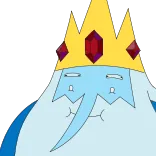 😉 Ice King Adventure Time ice king, adventure time, cartoon, character telegram sticker