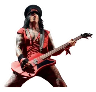 🎸 Nikki Sixx Nikki Sixx, Mötley Crüe, Bassiste, Rock, Musique, Musicien telegram sticker