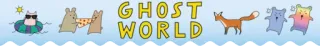 🐻 Ghost World GHOST WORLD Dibujos animados, Ghost World, Ilustración, Zorro, Animales whatsapp sticker