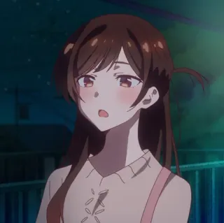 🥥 Chizuru Ichinose Rent-A-Girlfriend Anime, Cô gái, Nhân vật, Chizuru Ichinose, Bạn gái thuê, Dễ thương telegram sticker
