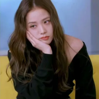✨ Jisoo jisoo, blackpink, k-pop, певица, знаменитость, женщина, портрет whatsapp sticker