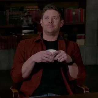 🉐 Dean Winchester Supernatural hombre, televisión, sobrenatural, Dean, Winchester whatsapp sticker