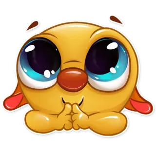 ☺️ lindo, emoji, dibujos animados, kawaii, pegatina telegram sticker