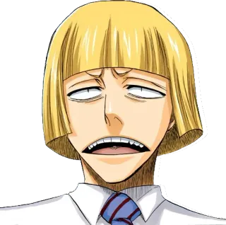 😓 Hiyori Sarugaki Bleach Anime, Manga, Bleach, Hiyori Sarugaki, Śmieszna mina, Postać whatsapp sticker