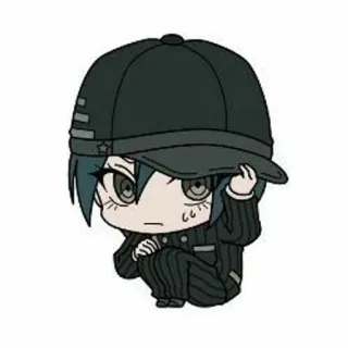 🌟 Shuichi Saihara Danganronpa Anime, Detective, Chibi, Danganronpa, Shuichi Saihara telegram sticker