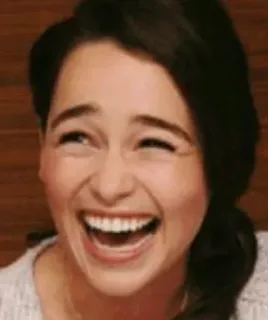 😂 persona, mujer, riendo, sonrisa, feliz, cara, retrato whatsapp sticker