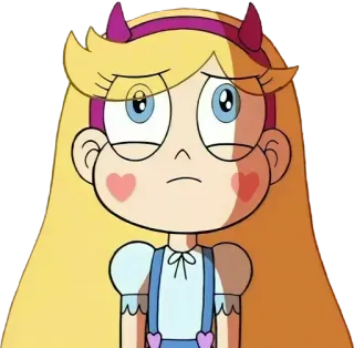 🙁 Star Butterfly Star vs. the Forces of Evil Desenho animado, Personagem, Star Butterfly, Star vs. as Forças do Mal telegram sticker