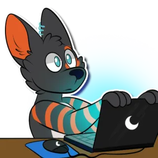 😐 furry telegram sticker
