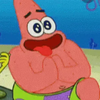 ✨ Patrick Star Spongebob Squarepants Dessin animé, Bob l'éponge, Patrick, Drôle, Nickelodeon telegram sticker
