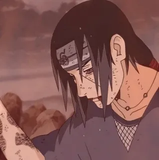 🎼 Itachi Naruto Аниме, Учиха, Итачи, Наруто, Манга, Шаринган telegram sticker