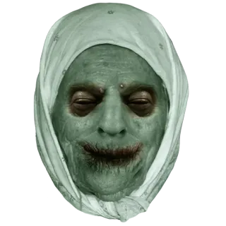 😊 gruselig, horror, unheimlich, alte Frau, monster telegram sticker